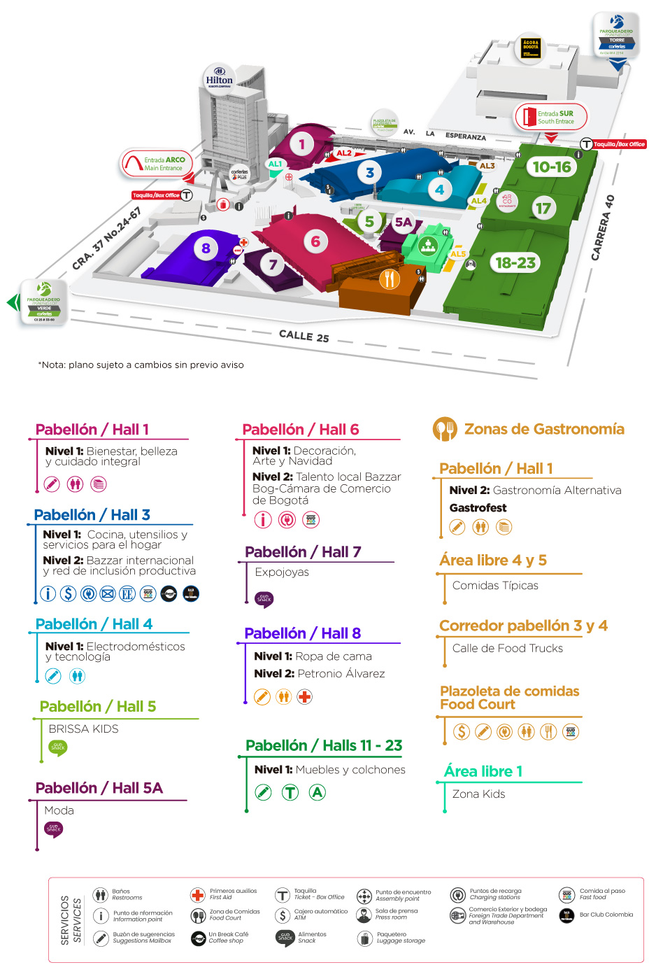 Plano de Feria del Hogar